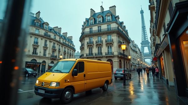 Louer un camion à Paris : simple et économique