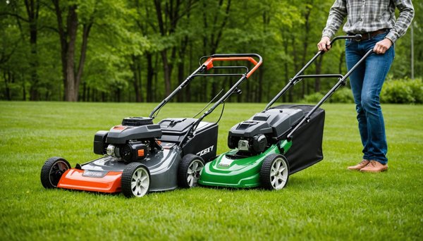 Tondeuse thermique vs tondeuse électrique : Le comparatif