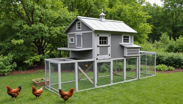 L'intégration d'un poulailler dans votre jardin potager