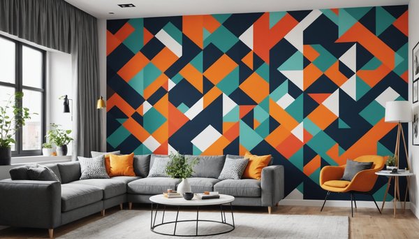 Peinture murale : Comment faire soi-même des motifs géométriques